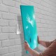 fissaggi invisibili da parete - 3pz: bianco, nero, wood Pixfix Tris
