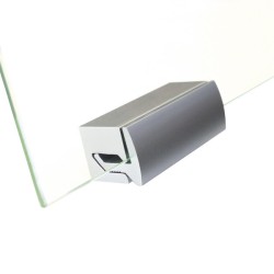 Fissaggio ad incastro in alluminio anodizzato fisso clamper 900mm - 1pz Fissaggio ad incastro in alluminio anodizzato fisso clamper 900mm - 1pz