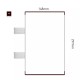 Cartello modulare intercambiabile con sistema a bandiera signcode color flag 297x148 mm HxB BR-marrone-RAL8019