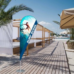 asta per bandiera a goccia personalizzabile Asta per flexflag drop 3600mm asta per bandiera a goccia personalizzabile Asta per flexflag drop 3600mm