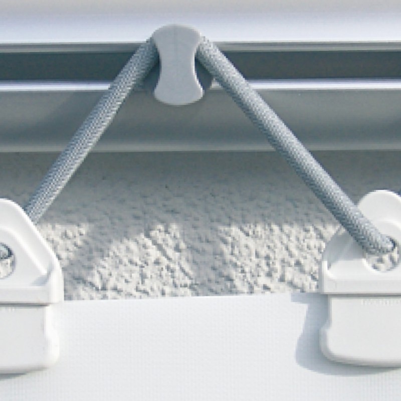 gancio istantaneo clamp per banner