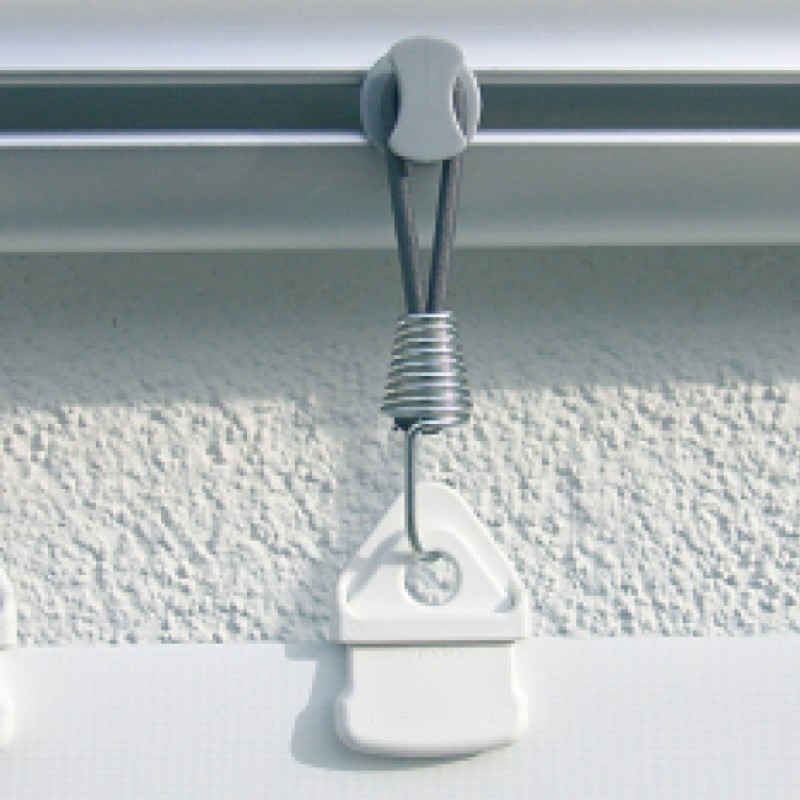 gancio istantaneo clamp per banner