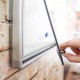 bacheca informativa con chiusura magnetica mago magnedoor
