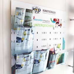 bacheca informativa per materiale pubblicitario magic board 170x910 mm HxB bacheca informativa per materiale pubblicitario magic board 170x910 mm HxB