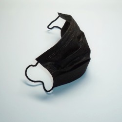 mascherine chirurgiche nere- box 50 pezzi Mascherine monouso colore nero-box 50