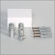 Distanziali in alluminio argento, nero, oro mix Alluminio 13/20 argento satinato 13x20mm HxB Distanziali in alluminio argento, nero, oro mix Alluminio 13/20 argento satinato 13x20mm HxB