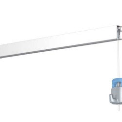 cavo per sospensione a soffitto cavo trasparente 2500mm, Ø2mm cavo per sospensione a soffitto cavo trasparente 2500mm, Ø2mm
