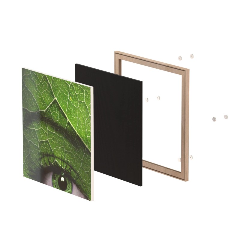 pannello fonoassorbente Pannello fonoassorbente - ideale per cornice Frame Wood Slim 460mmx960mmx10mm