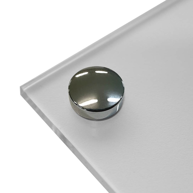Coprivite in ottone diametro 15-25mm fisso micro cromo Ø15 mm