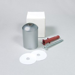 fissaggio per lastre di grandi dimensioni fisso peso cromo 40x53 mm HxB fissaggio per lastre di grandi dimensioni fisso peso cromo 40x53 mm HxB