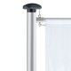 Asta per bandiera pubblicitaria color argento pirata 6000mm