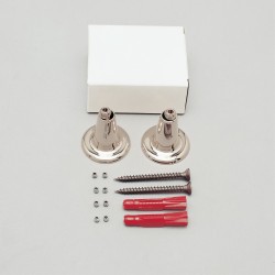 tirante per cavi con sistema a brugola fisso plus argento 35x30 mm HxB tirante per cavi con sistema a brugola fisso plus argento 35x30 mm HxB