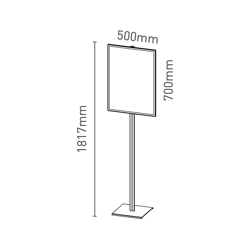 porta informazioni da terra magnofloor