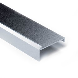 profilo per piastrella bordo in alluminio per pedana Stand on Floor