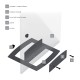 Base autoportante per pannelli mono/bifacciali quickbase Base autoportante per pannelli mono/bifacciali quickbase
