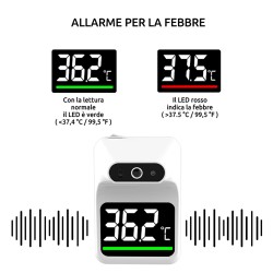 Termoscanner Termometro a infrarossi da parete Termoscanner Termometro a infrarossi da parete