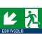 segnaletica a bandiera completa di pittogrammi signcode secure flag rettangolo 148x297 mm HxB E001V32LD