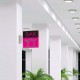 segnaletica a bandiera personalizzata in vetro temprato safepix flag personalizzato 200x400 mm HxB