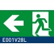segnaletica di sicurezza a bandiera o a soffitto safepix flag rettangolo 150x300 mm HxB E001V28L