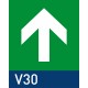 Segnaletica di sicurezza in vetro temperato safepix wall quadro 150x150mm HxB V30