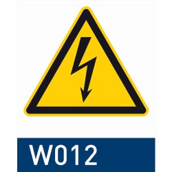 segnaletica di sicurezza luminescente signshine flag quadro 210x210 mm HxB W012