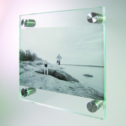 Distanziali in acciaio inox con chiusura di sicurezza fisso steel Ø13 13x20mm HxB Distanziali in acciaio inox con chiusura di sicurezza fisso steel Ø13 13x20mm HxB