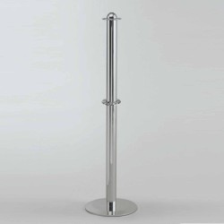 colonnina eliminacoda a nastro stopper tex Alluminio colonnina eliminacoda a nastro stopper tex Alluminio