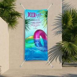 Sistema di fissaggio per banner a muro e su palo big fix Sistema di fissaggio per banner a muro e su palo big fix