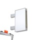 Cartello modulare intercambiabile con sistema a bandiera signcode color flag 297x148 mm HxB LG-grigio chiaro-RAL7035