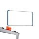 Cartello modulare intercambiabile a parete signcode color wall 105x297 mm HxB BL-blu-RAL5005