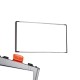 Cartello modulare intercambiabile a parete signcode color wall 105x297 mm HxB AC-antracite-RAL7016