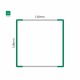 Cartello modulare intercambiabile a parete signcode color wall 148x148 mm HxB GR-verde-RAL6024