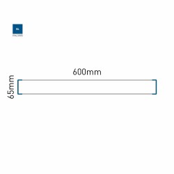 Cartello modulare intercambiabile a parete signcode color wall 65x600 mm HxB BL-blu-RAL5005 Cartello modulare intercambiabile a parete signcode color wall 65x600 mm HxB BL-blu-RAL5005