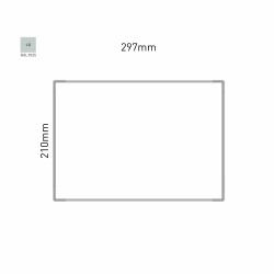 Cartello modulare intercambiabile a parete signcode color wall 210x297 mm HxB LG-grigio chiaro-RAL7035 Cartello modulare intercambiabile a parete signcode color wall 210x297 mm HxB LG-grigio chiaro-RAL7035