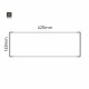 Cartello modulare intercambiabile a parete signcode color wall 148x420 mm HxB AC-antracite-RAL7016