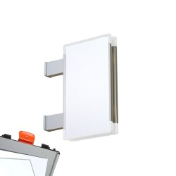 Cartello modulare intercambiabile con sistema a bandiera signcode color flag 297x297 mm HxB WH-bianco-RAL9016 Cartello modulare intercambiabile con sistema a bandiera signcode color flag 297x297 mm HxB WH-bianco-RAL9016