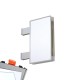Cartello modulare intercambiabile con sistema a bandiera signcode color flag 297x148 mm HxB LG-grigio chiaro-RAL7035