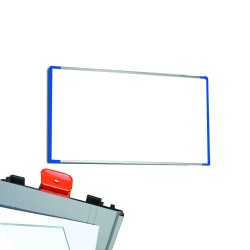 Cartello modulare intercambiabile a parete signcode color wall 65x148 mm HxB BL-blu-RAL5005 Cartello modulare intercambiabile a parete signcode color wall 65x148 mm HxB BL-blu-RAL5005