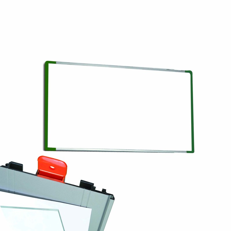 Cartello modulare intercambiabile a parete signcode color wall 105x297 mm HxB GR-verde-RAL6024