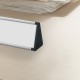 segnaposto da banco signcode table 210 mm WH-bianco-RAL9016