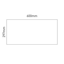 Cartello modulare intercambiabile a parete, alluminio anodizzato signcode wall 297x600 mm HxB Cartello modulare intercambiabile a parete, alluminio anodizzato signcode wall 297x600 mm HxB