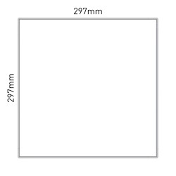 Cartello modulare intercambiabile a parete, alluminio anodizzato signcode wall 297x297 mm HxB Cartello modulare intercambiabile a parete, alluminio anodizzato signcode wall 297x297 mm HxB
