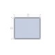 sistema invisibile per fissaggio grandi pannelli backframe 1400x1000 mm HxB