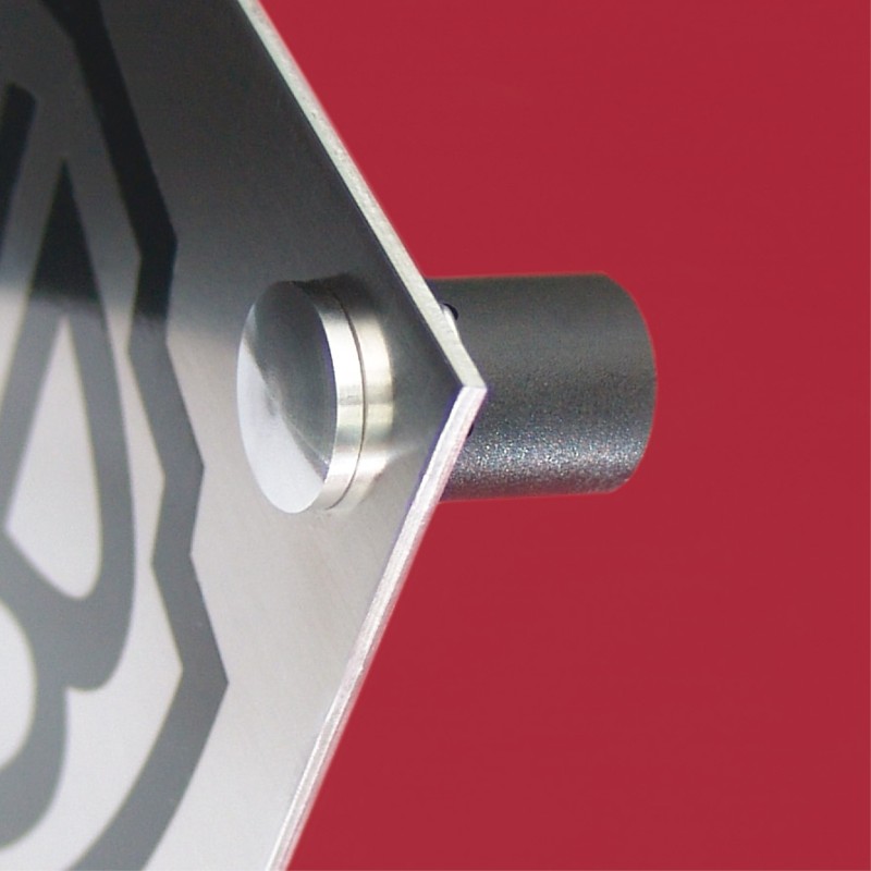 sistema variabile zigrinato, testina inox fisso fixxo steel