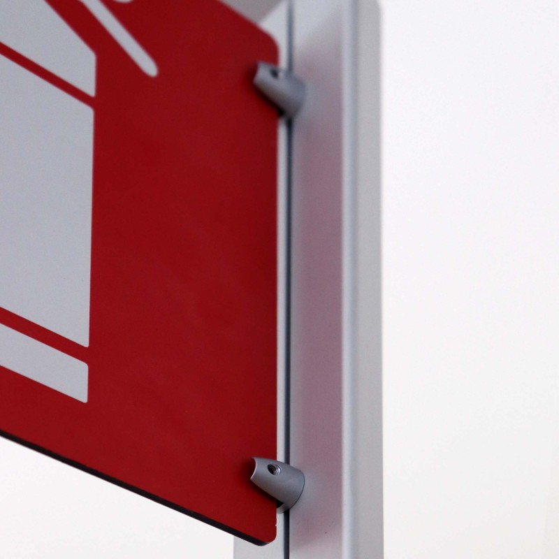 segnalatore autoportante per estintori fireman