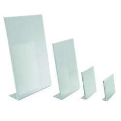 espositore da banco in policarbonato per fogli e avvisi smartquick table espositore da banco in policarbonato per fogli e avvisi smartquick table
