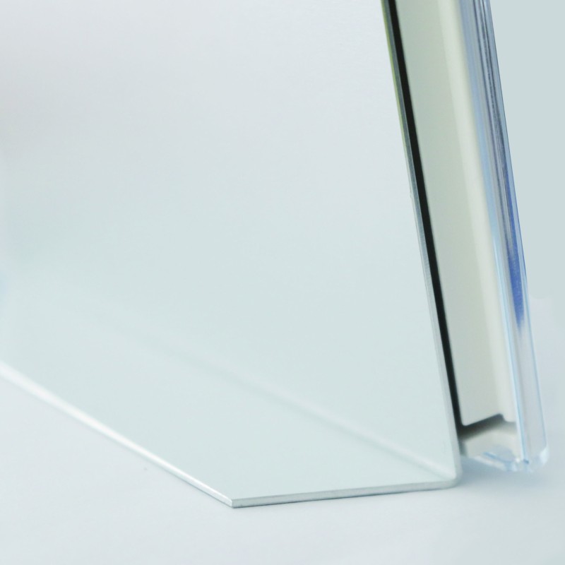 espositore da banco in policarbonato per fogli e avvisi smartquick table