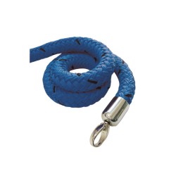 stopper tex corda blu, morsetto cromo tex corda blu+cromo stopper tex corda blu, morsetto cromo tex corda blu+cromo