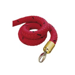 stopper tex corda rossa, morsetto ottone tex corda rossa+ottone stopper tex corda rossa, morsetto ottone tex corda rossa+ottone