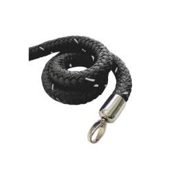 stopper tex corda nera, morsetto cromo tex corda nera+cromo stopper tex corda nera, morsetto cromo tex corda nera+cromo